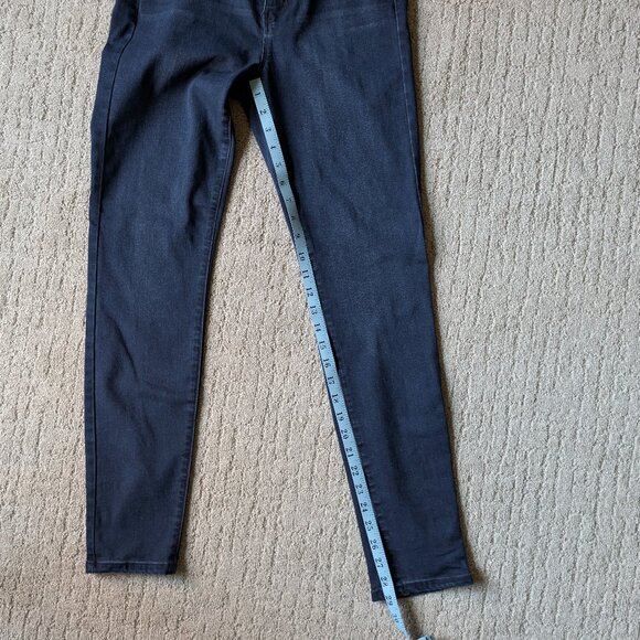 Liverpool The Skinny Jeans Women Sz 10/30 Dark Blue Stretch Denim - Picture 7 of 10
